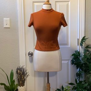 American Apparel Mockneck Shirt